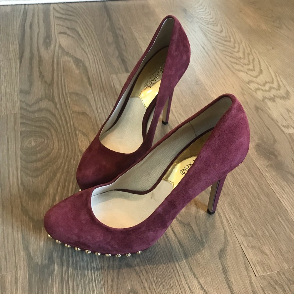 New! Michael Kors Studded Heels